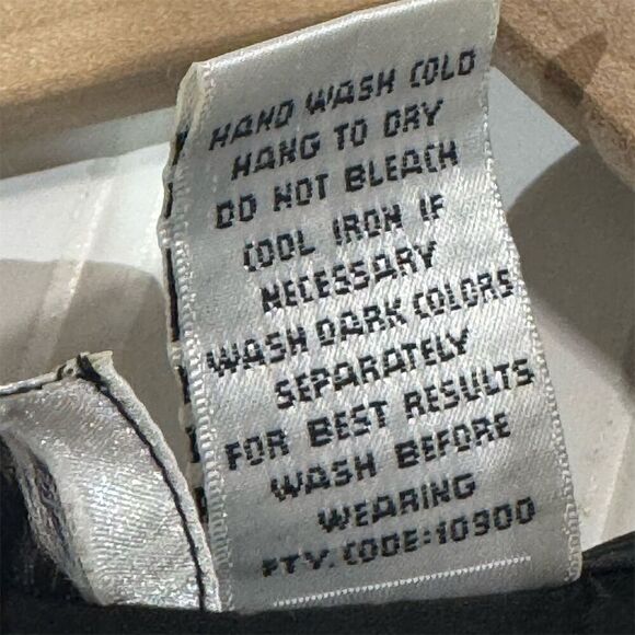 Casey & Max Black White Patchwork Vest Womens L Boho Grunge Folkcore Cottage - Picture 8 of 8